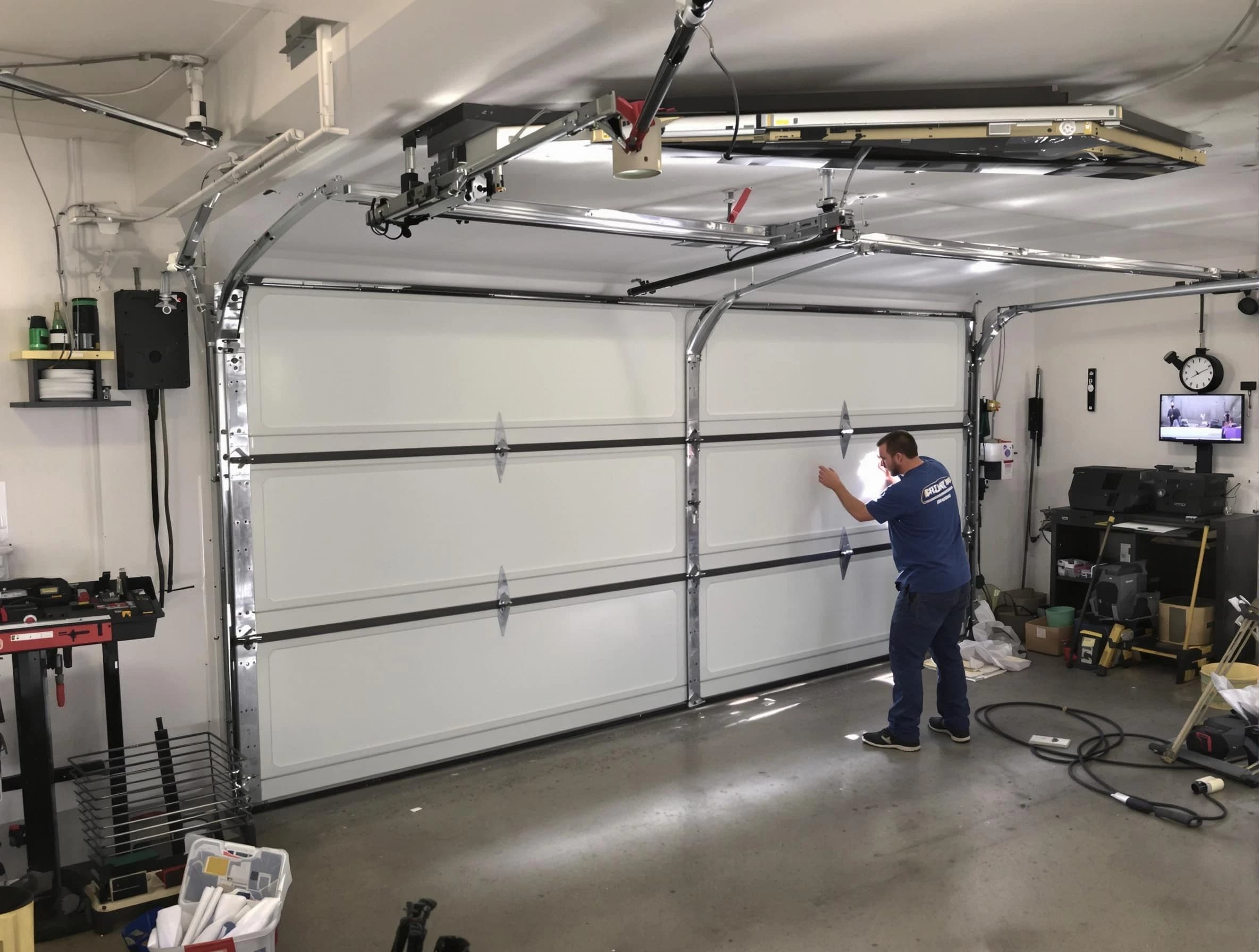 Professional garage door repair service by Randolph Garage Door Repair in Randolph