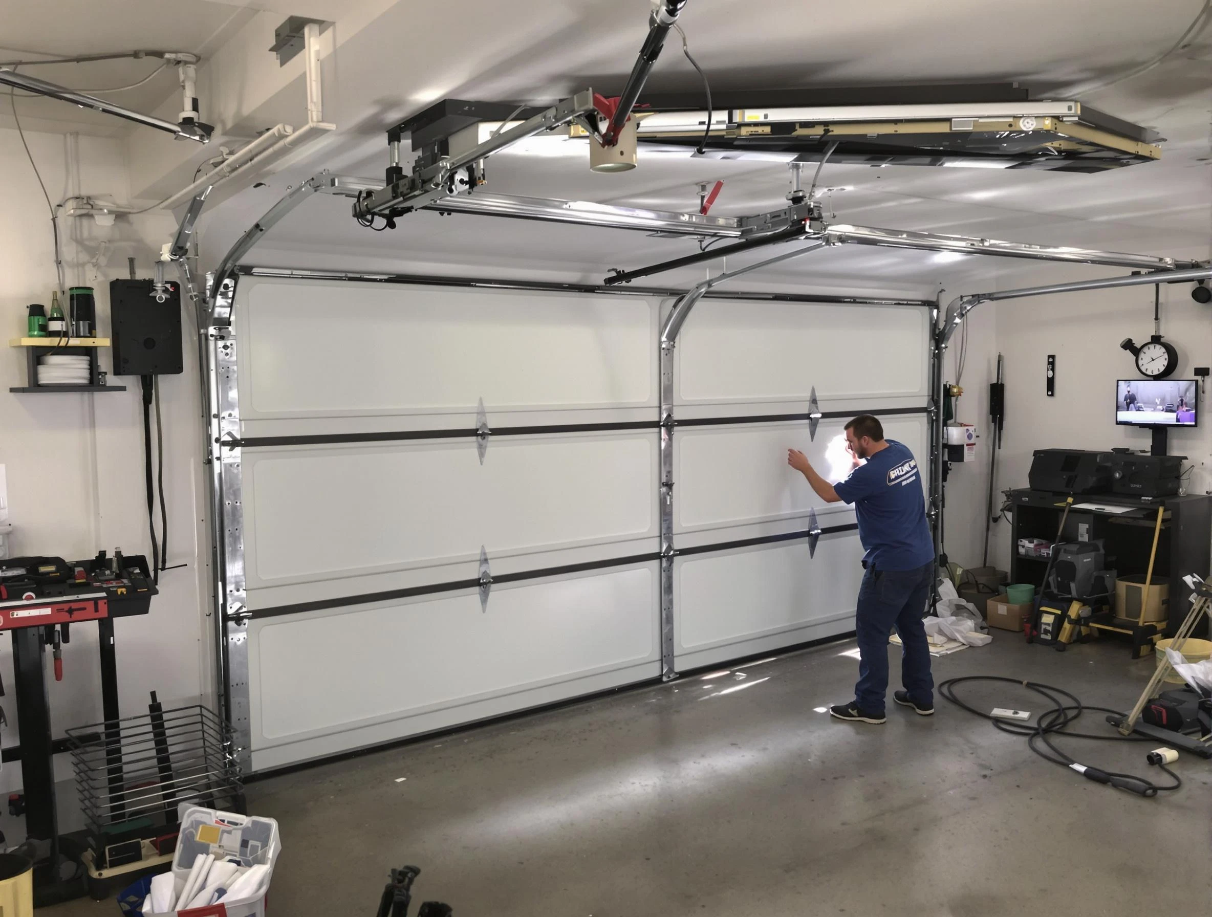 Professional garage door repair service by Randolph Garage Door Repair in Randolph